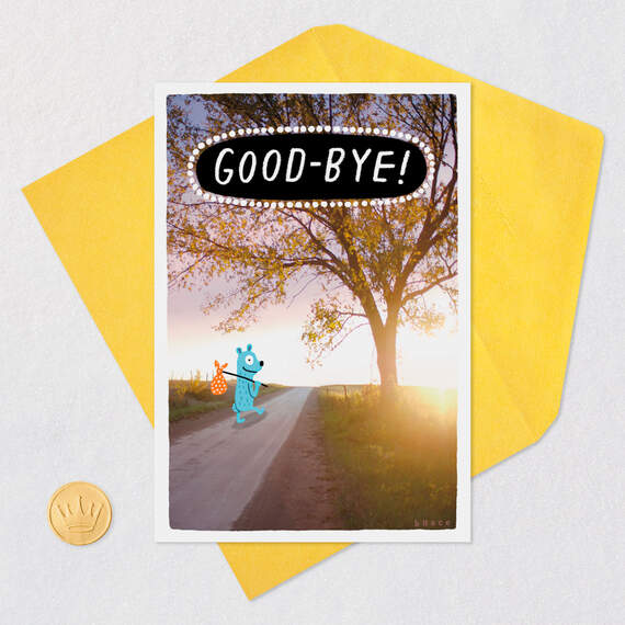 You'll Miss Me Funny Goodbye Card, , large image number 5