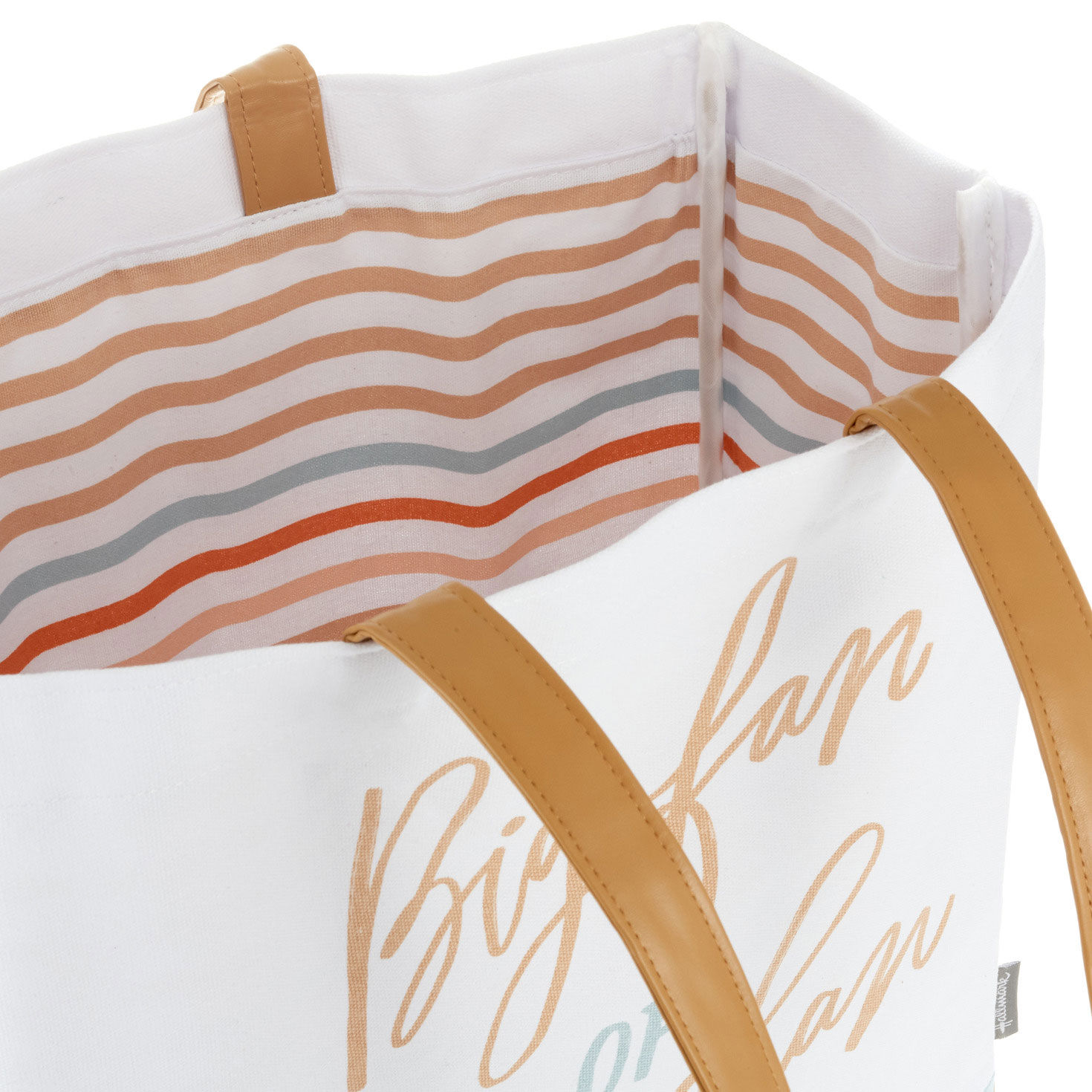 Big Fan of God's Plan Canvas Tote Bag, , large image number 3