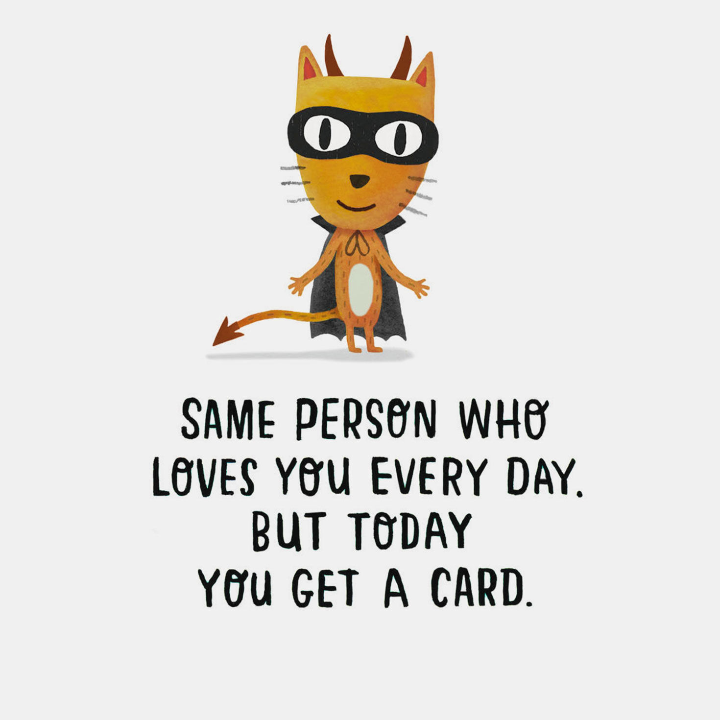 Little Devil Love You Lots Halloween Card, , large image number 2