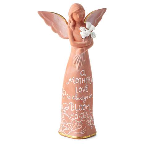 Mother Angel Figurine – Terra-Cotta, , large