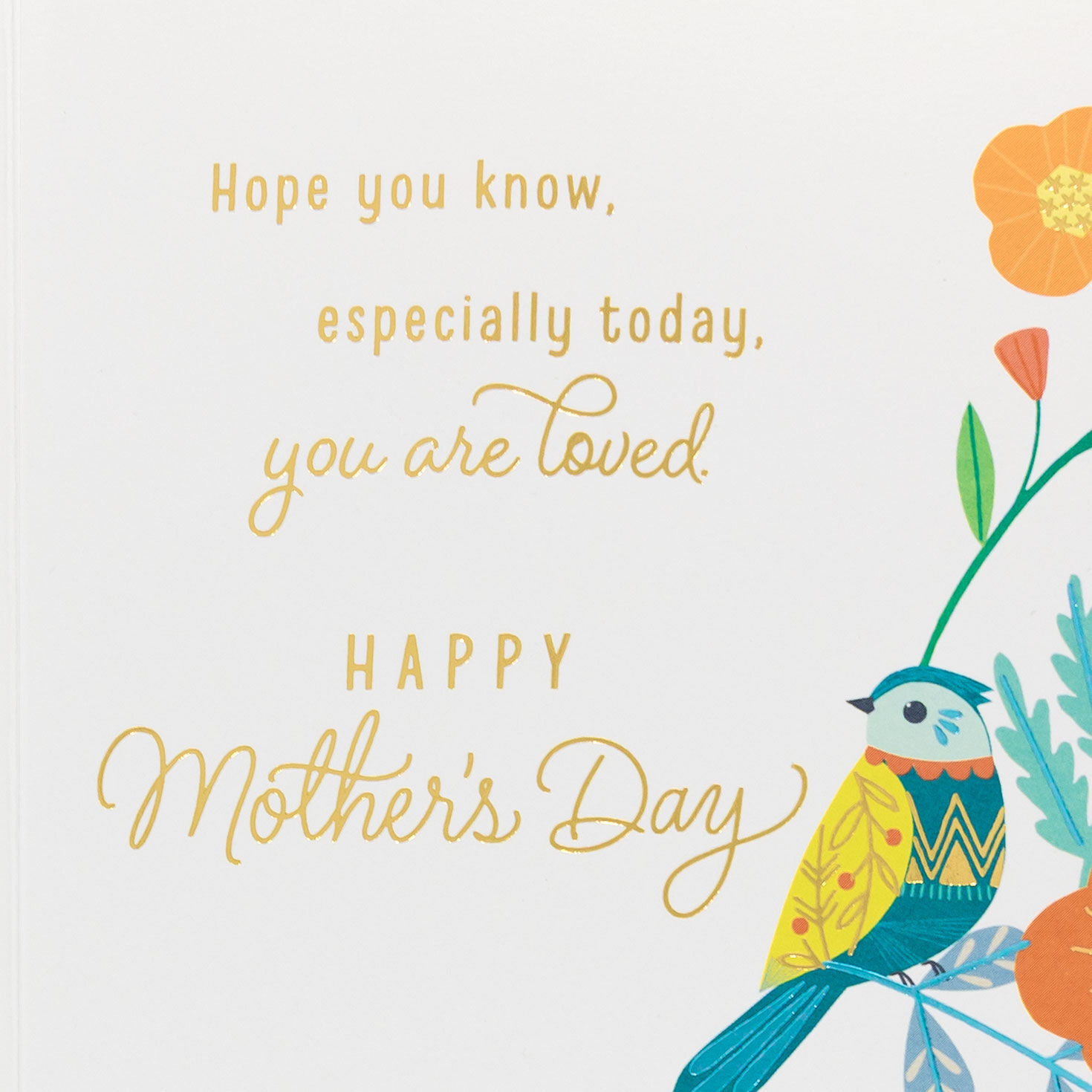 Birdhouse and Flowers Mom Mother's Day Card Sentiment image number 3