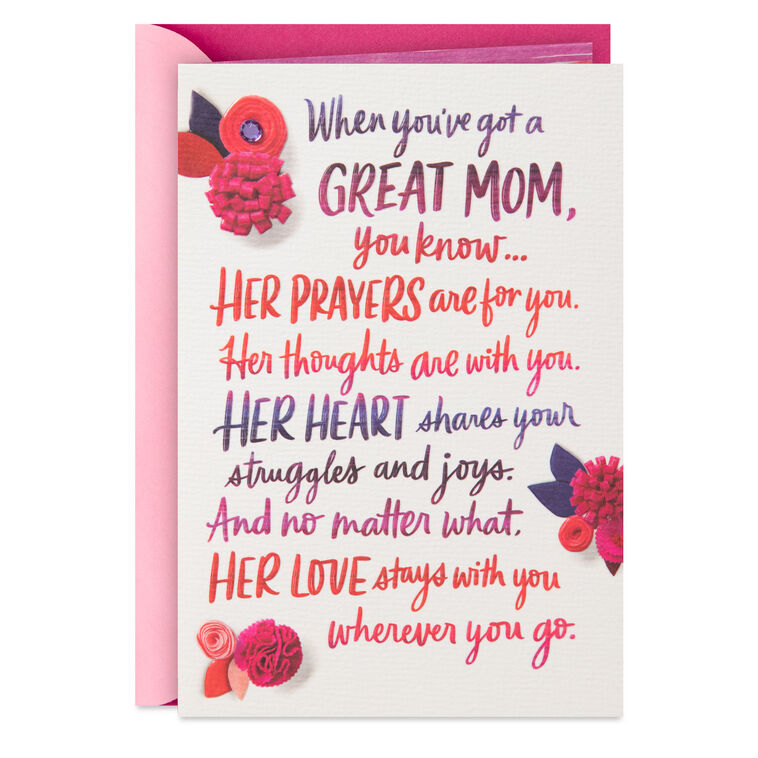I've Got a Great Mom Birthday Card
