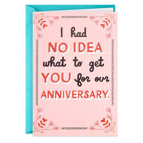 You Get Me Funny Anniversary Card, , large image number 1