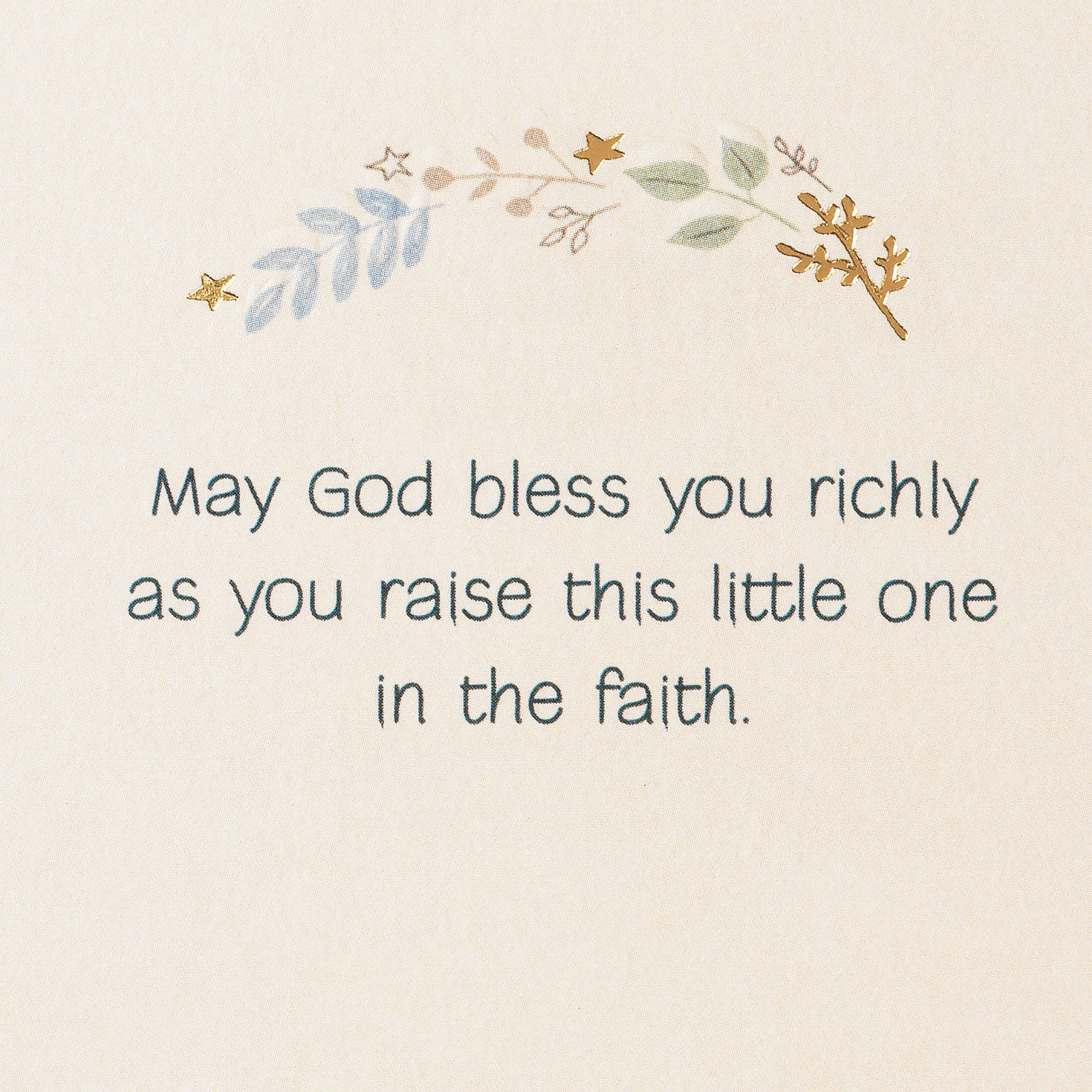 May God Bless You Religious Baptism Card for Godson for only USD 2.99 | Hallmark