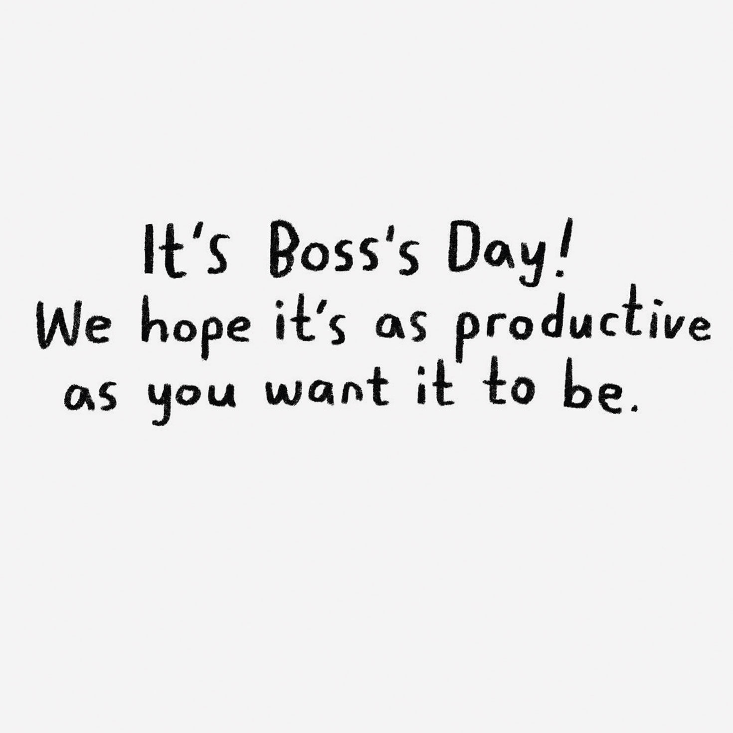 Dog and Cats Office Workers Funny Boss's Day Card Sentiment image number 2