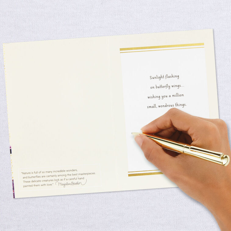 Marjolein Bastin Wish for Wondrous Things Birthday Card, , large image number 7