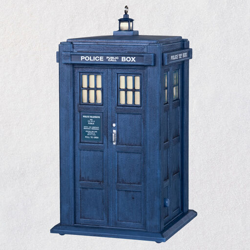 Doctor Who TARDIS Ornament With Light and Sound, 