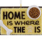 Home Is Where the Dog Is Christmas Ornament closeup view image number 5