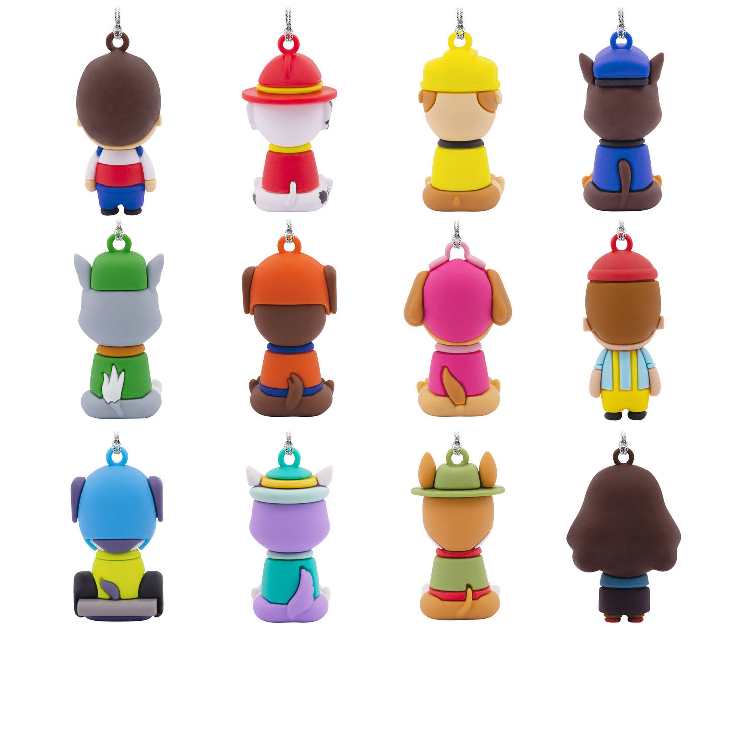 Paw Patrol&trade; Hallmark Countdown Calendar Paper Tree Set With 12 Mini Ornaments, , large image number 5