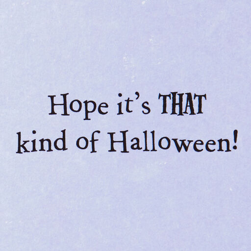 Disney Tim Burton's The Nightmare Before Christmas Jack and Zero Musical Halloween Card, 