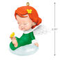 Angel Girl in Cloud Keepsake Ornament measurement image number 3
