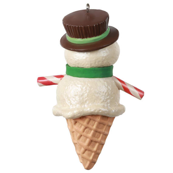Dads Are Sweet Snowman Ice Cream Cone Ornament, , large image number 6