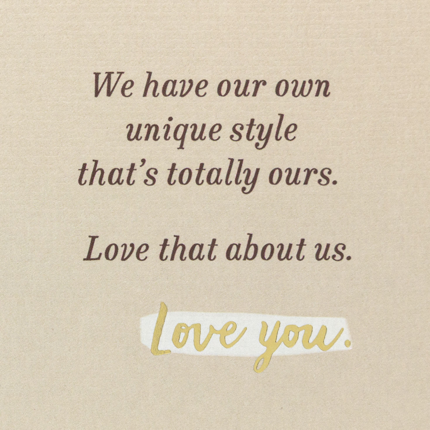 We Make a Really Good Us Love Card for only USD 4.59 | Hallmark