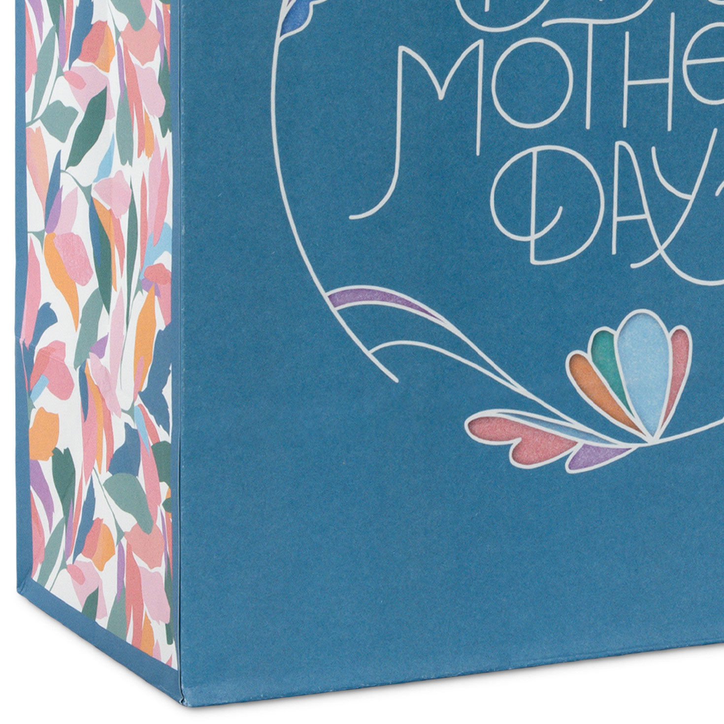 9.6" Happy Mother's Day Blue Floral Medium Gift Bag With Tissue Paper for only USD 6.79 | Hallmark