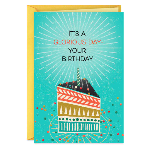Claim God's Joy Birthday Card, 