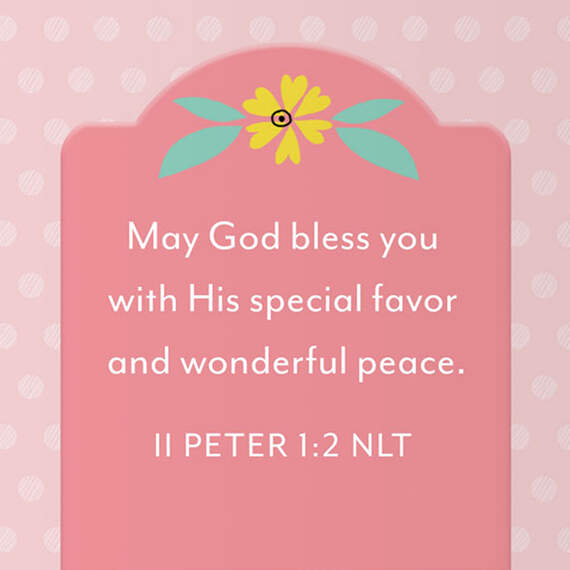 God's Blessings Religious Easter Card for Sister, , large image number 3