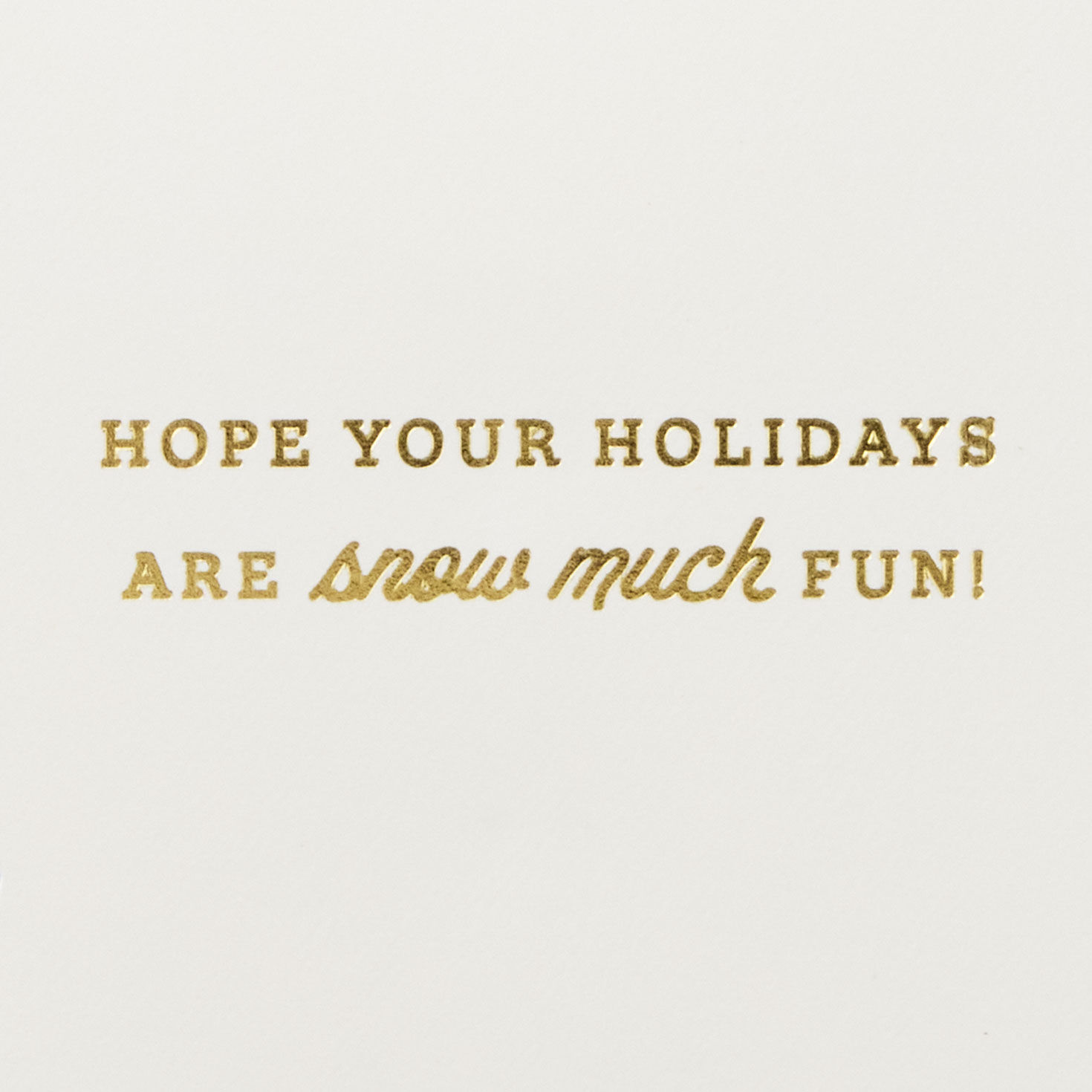 Green Elf Snow Angel Christmas Card with Motion Sentiment image number 2