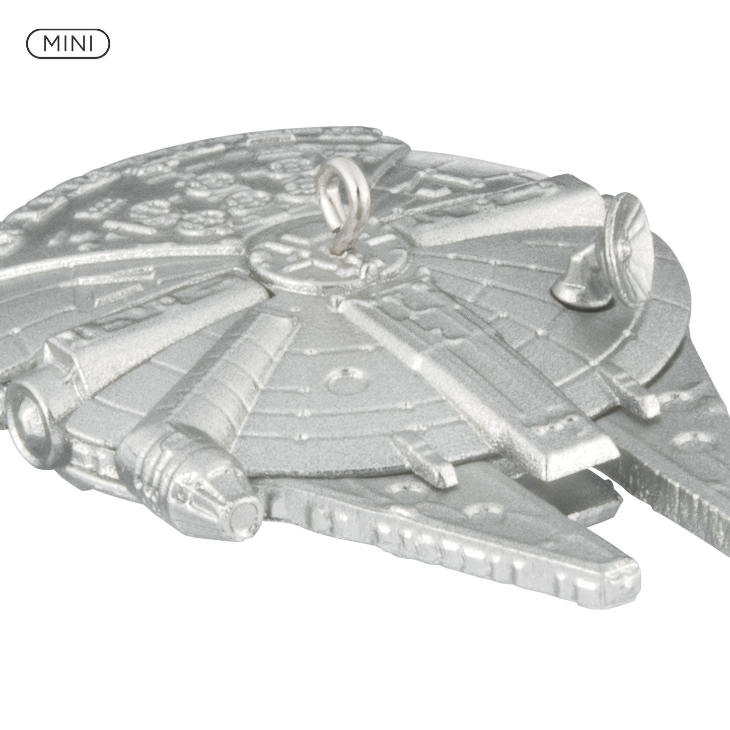 Star Wars Millennium Falcon Keepsake Ornament upclose view image number 5