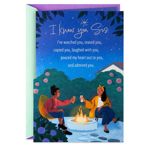I Know You, Sis Mother's Day Card for Sister, 