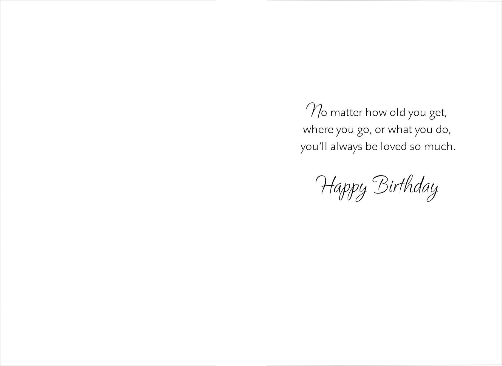 You'll Always Be Loved Birthday Card for Daughter