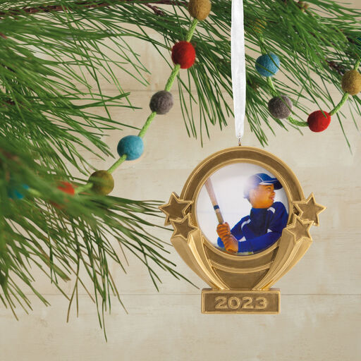Trophy 2023 Photo Frame Hallmark Ornament, 