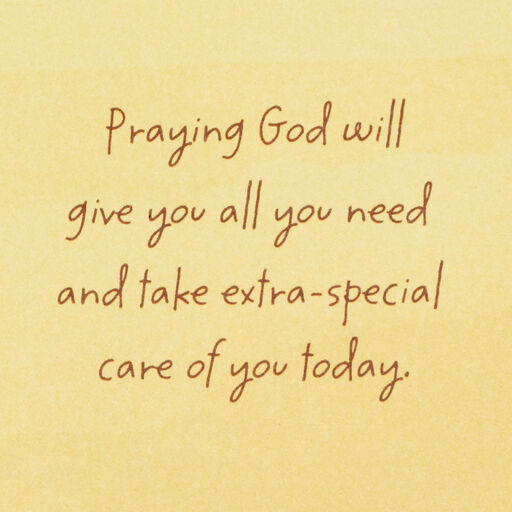 Healing, Peace and Rest Religious Get Well Card, 