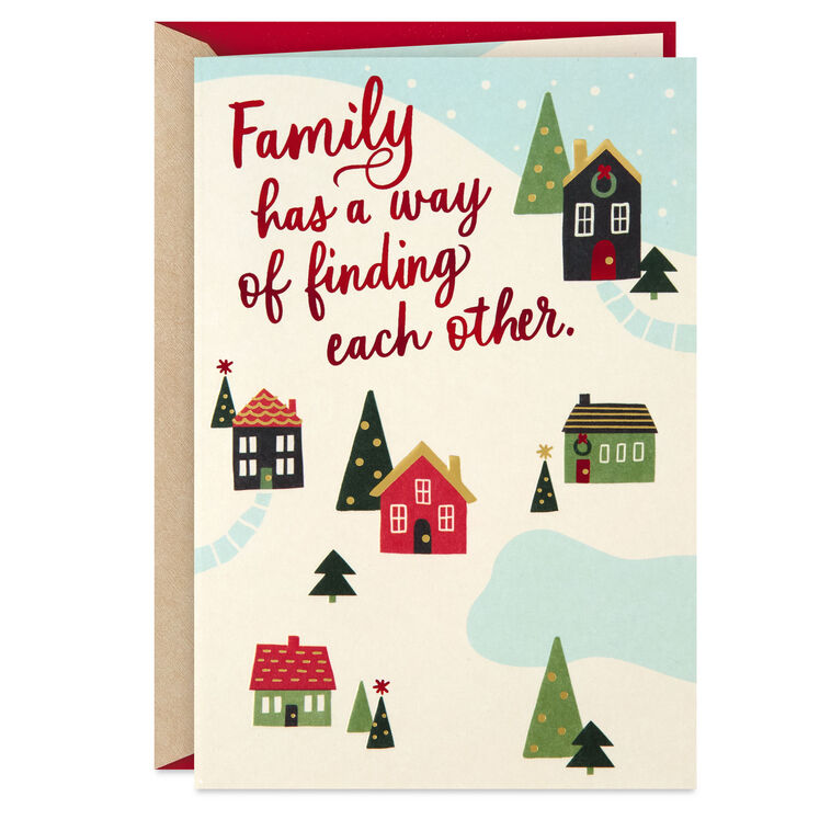 Love All the Ways We're Like Family Christmas Card