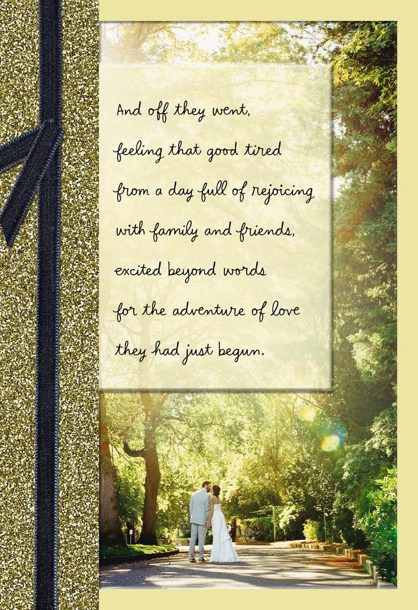 Faith, Hope and Love Religious Wedding Card