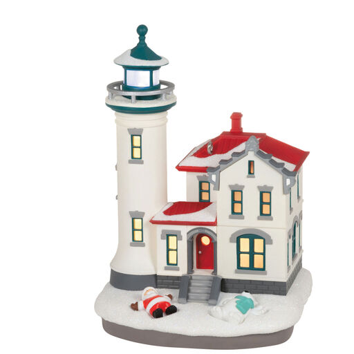 Holiday Lighthouse 2023 Ornament With Light, 