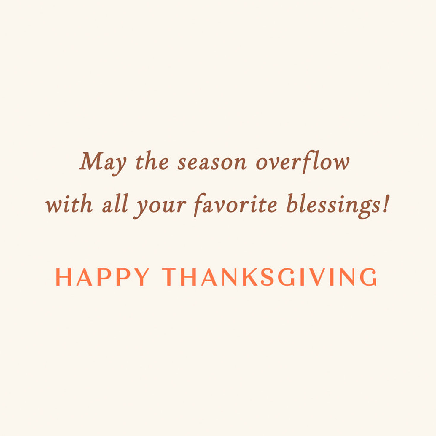 Giving Thanks for You Religious Thanksgiving Card for only USD 2.99 | Hallmark