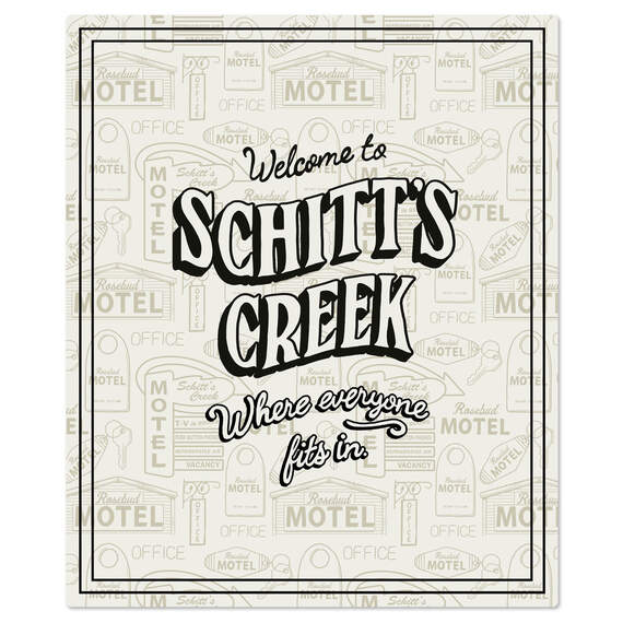 Schitt's Creek® Everyone Fits In Blanket, , large image number 3
