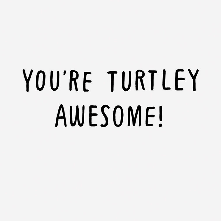 Turtley Awesome Funny Card, , large image number 2