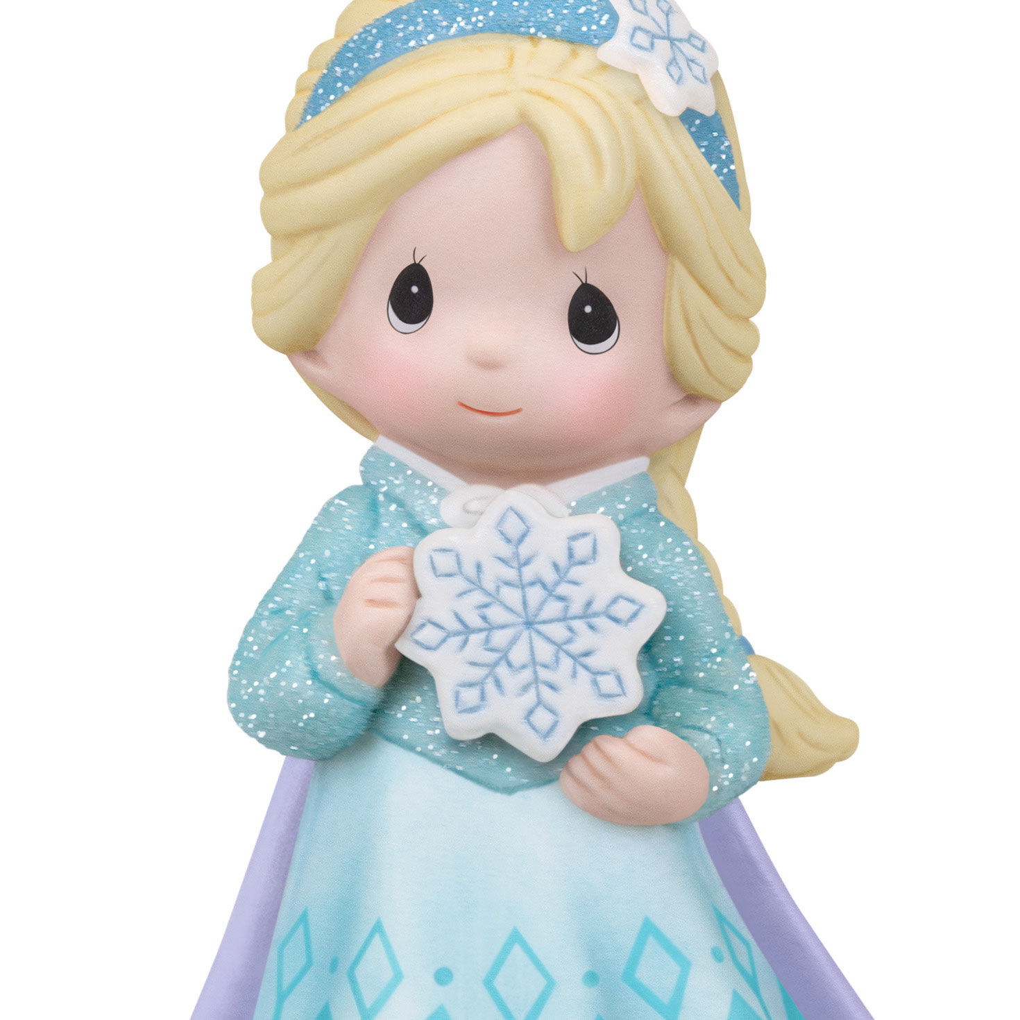 Precious Moments Frozen Elsa Keepsake Ornament closeup view image number 5