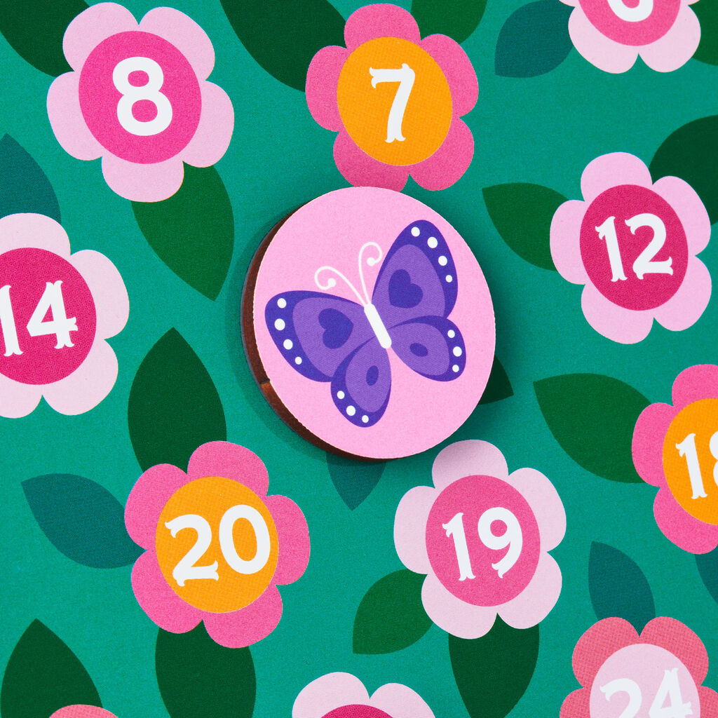 Flamingo Birthday Magnetic Countdown Calendar Party Decorations
