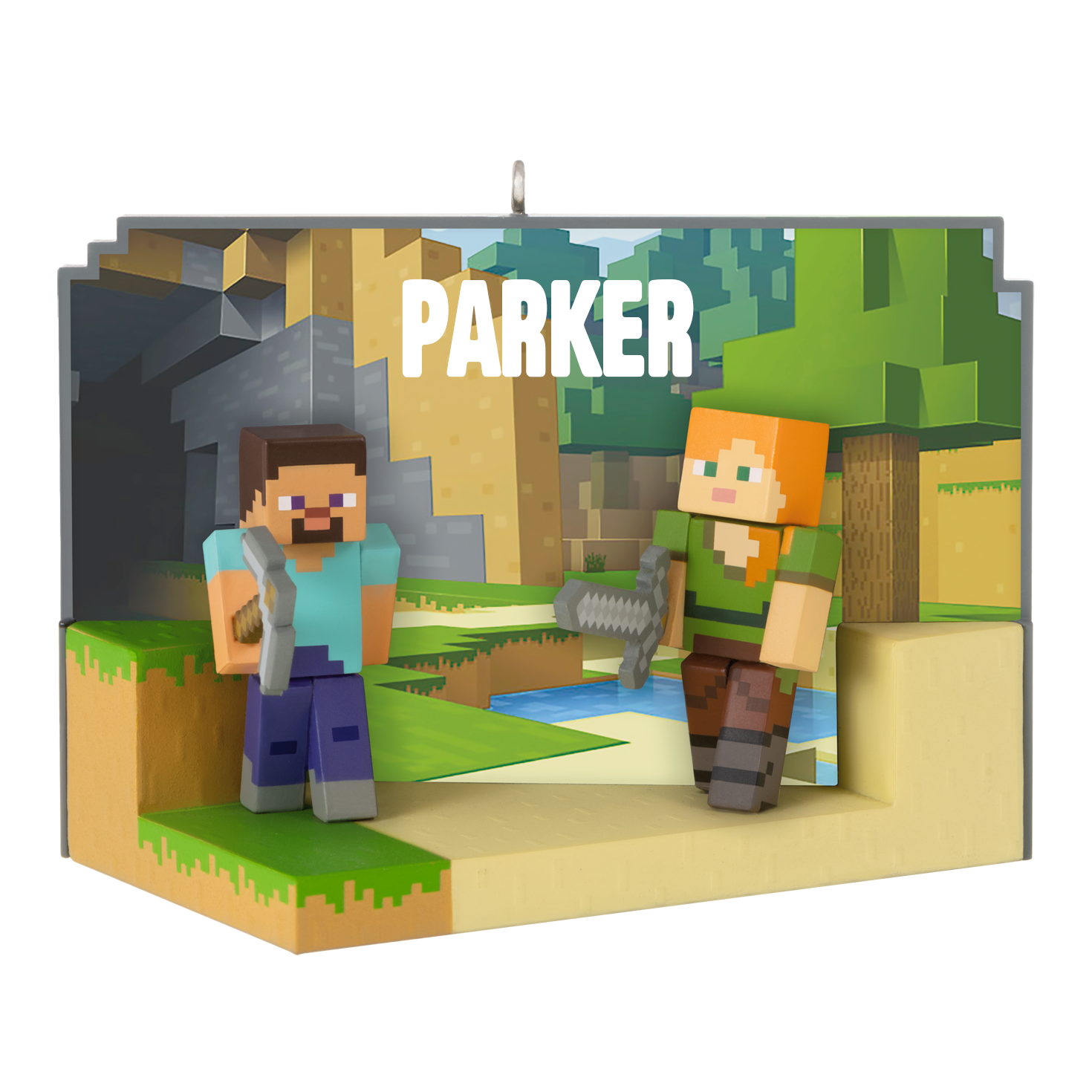 Minecraft My World Personalized Ornament, Custom Text for only USD 31.99 | Hallmark