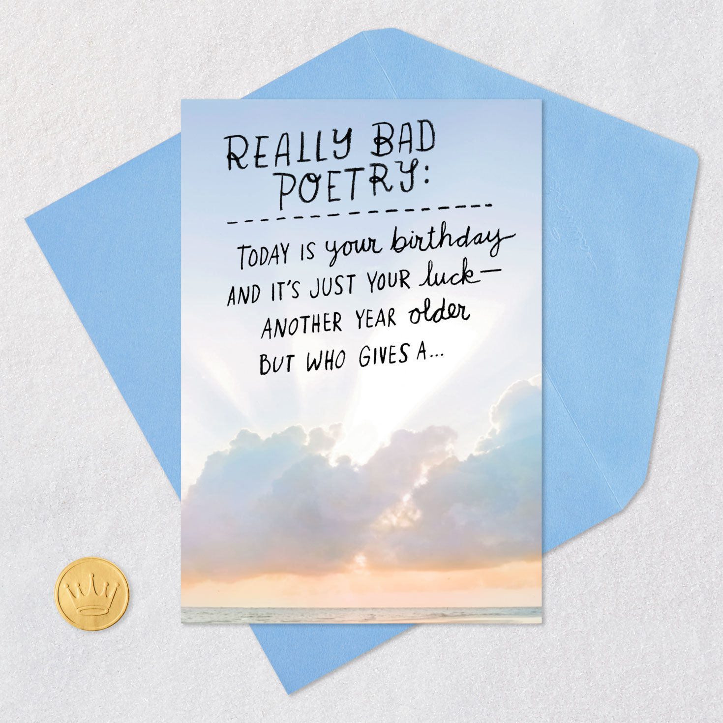 Really Bad Poetry Funny Birthday Card  image number 5