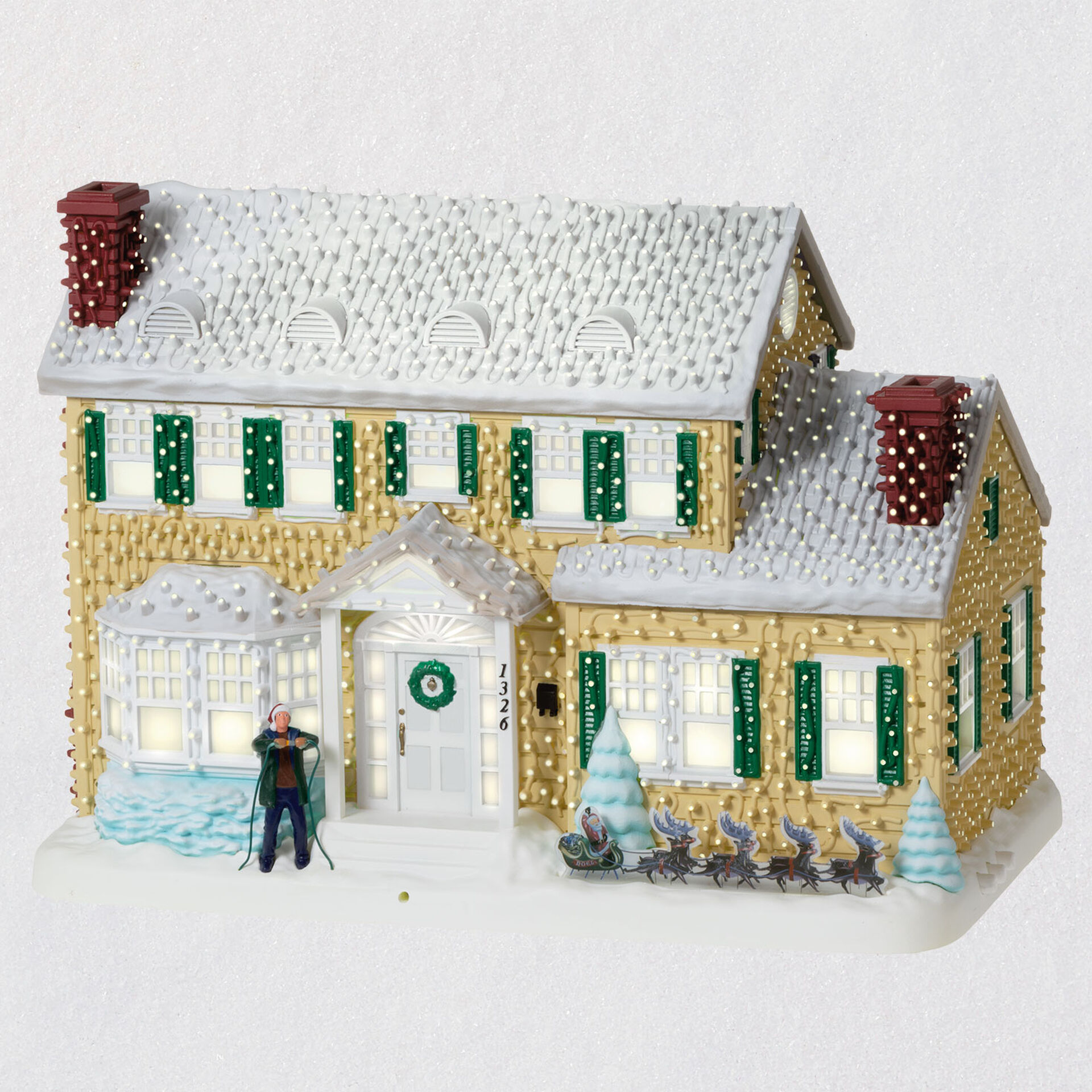 Hallmark National Lampoons Christmas Vacation Ornaments 2021 National Lampoon S Christmas Vacation Clark S Crazy Christmas Sound A Light Interactive Musical Tabletop Decoration With Light Keepsake Ornaments Hallmark