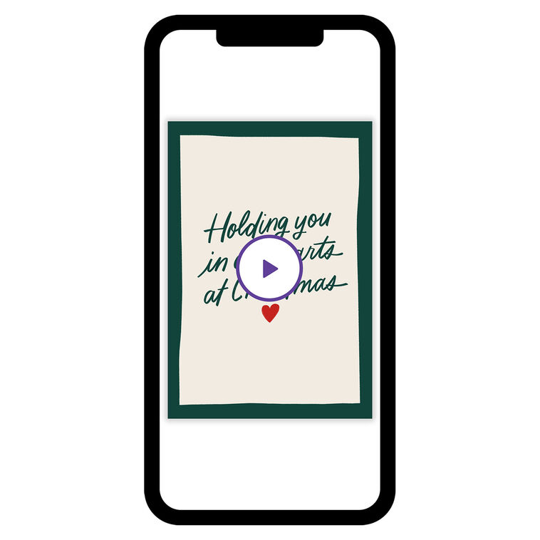Holding You In Our Hearts Christmas eCard