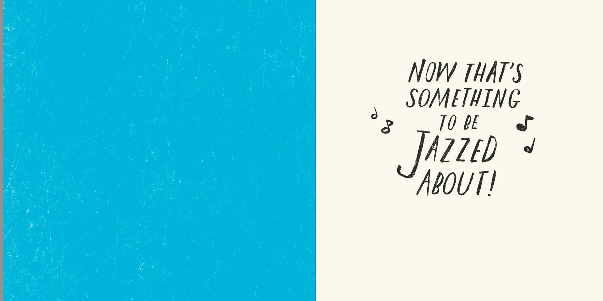 Jazzed About You Musical Birthday Card
