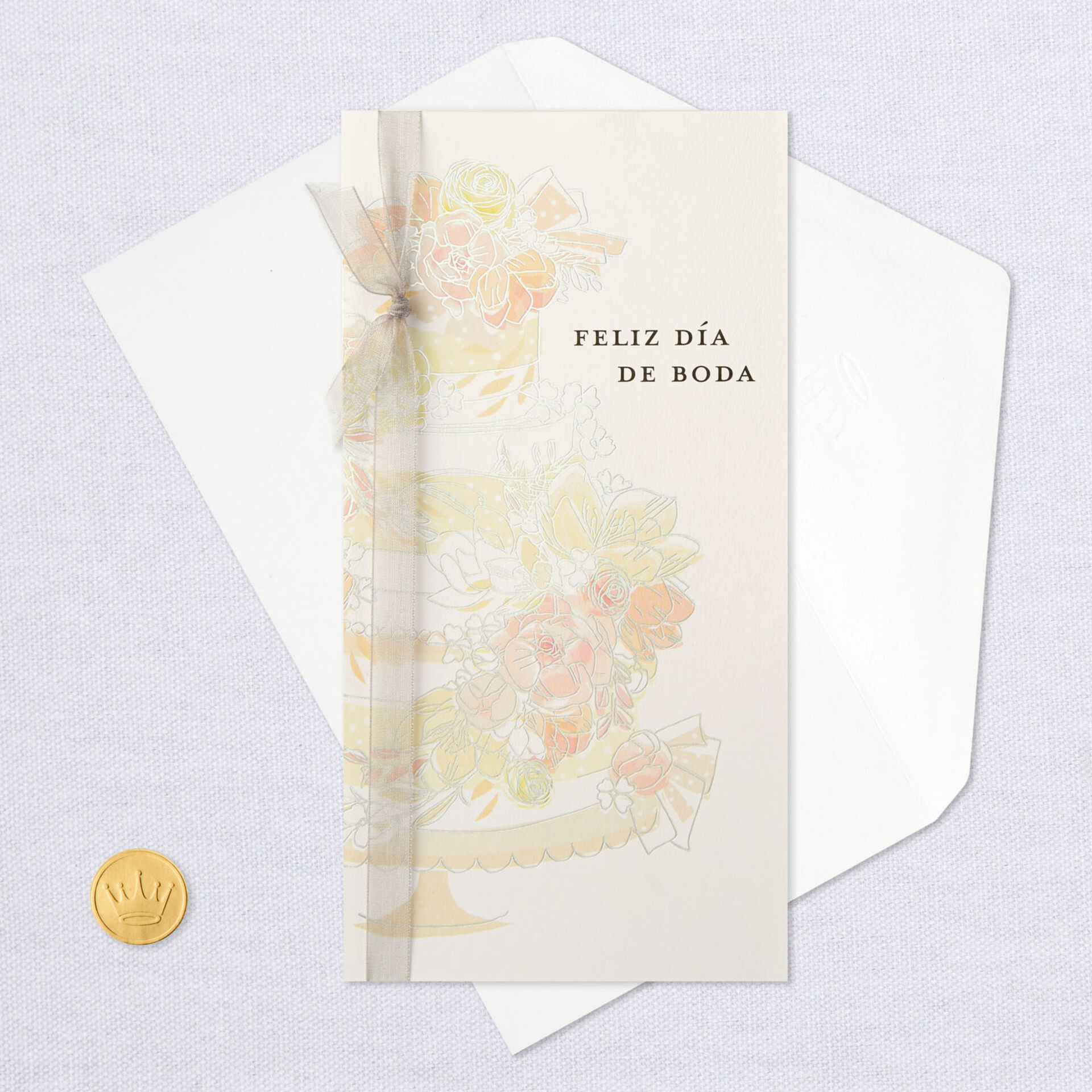 Endless Happiness Spanish-Language Money Holder Wedding Card - Greeting ...