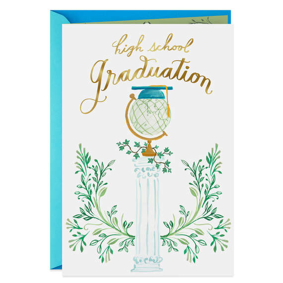 The Best Is Yet to Come High School Graduation Card, , large image number 1