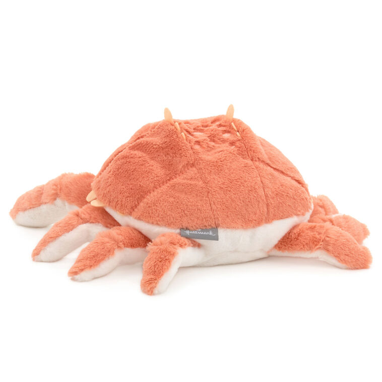 Orange and White Crab Stuffed Animal  image number 2