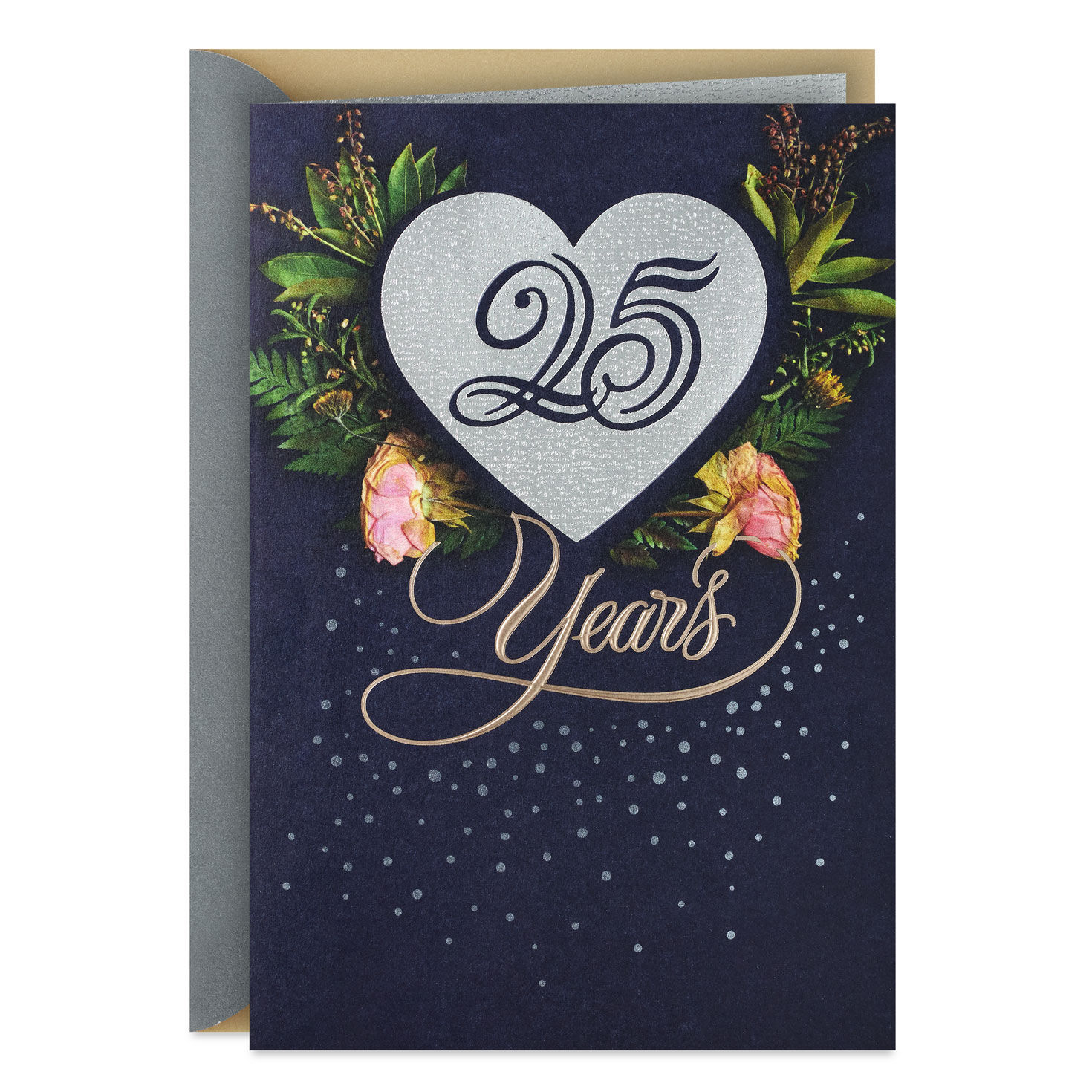 Little Things Add Up 25th Anniversary Card for Couple