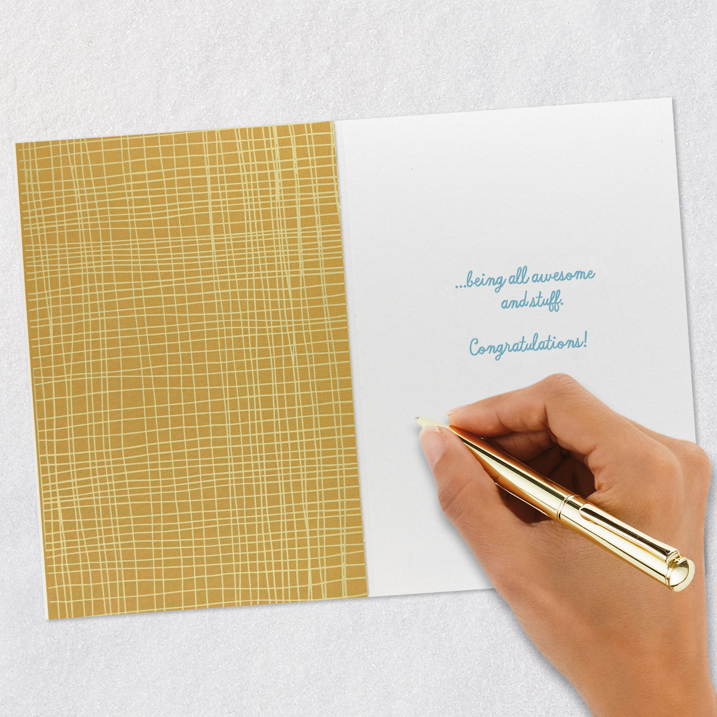 Doodle Dog in Glasses Congratulations Card  image number 6