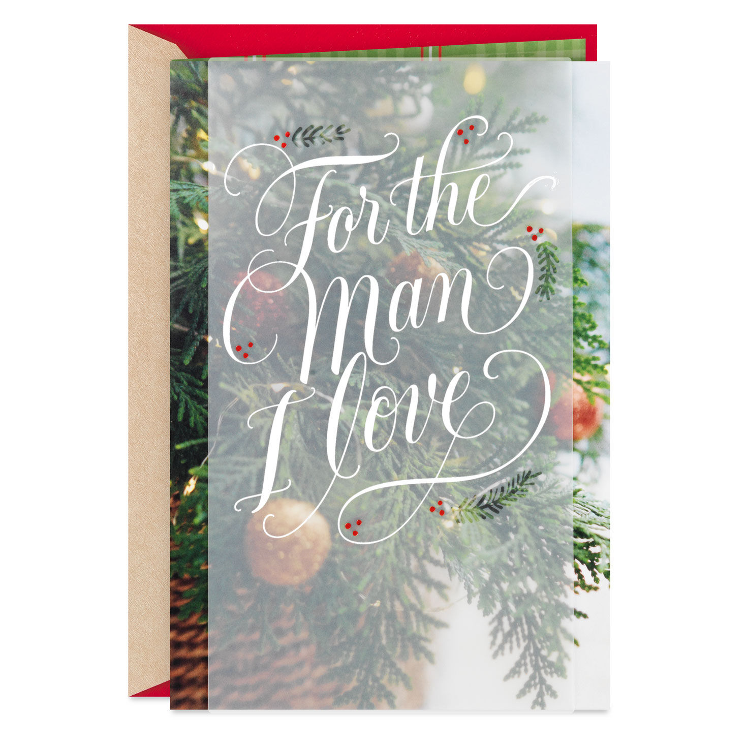 Grateful to Love Such a Wonderful Man Christmas Card for only USD 6.59 | Hallmark