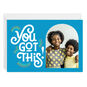 Personalized Rainbow Designs Encouragement Photo Card  image number 1