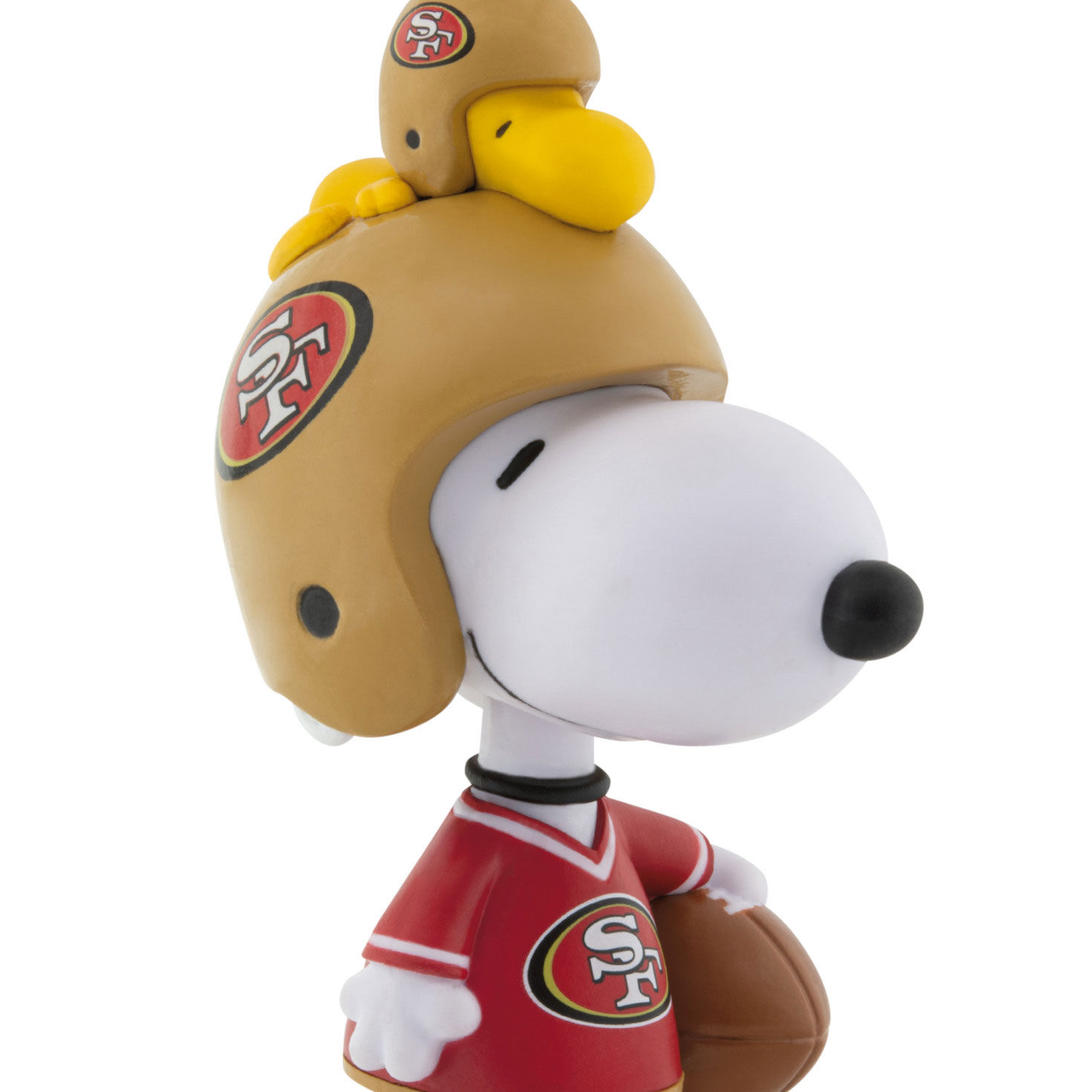 Snoopy San Francisco 49ers Christmas Ornament upclose view image number 5