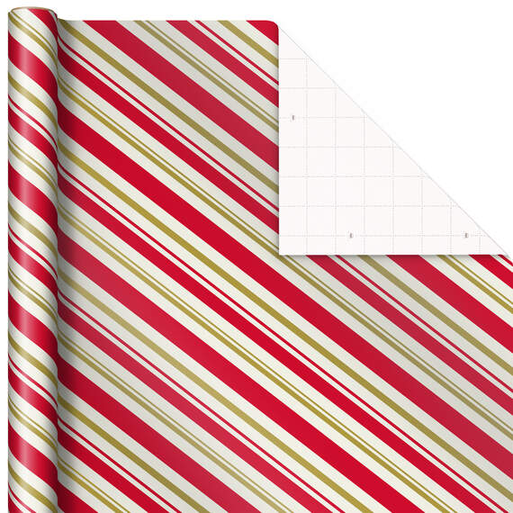 Santa and Stripes 2-Pack Christmas Wrapping Paper Assortment, 160 sq. ft., , large image number 6