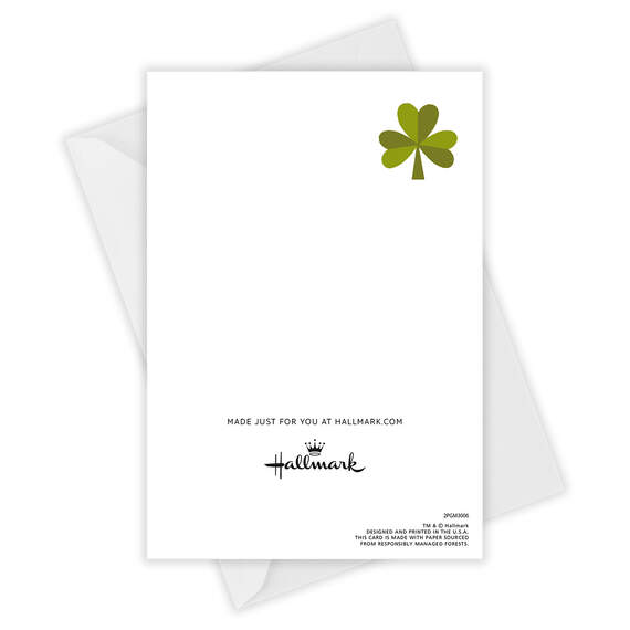 Irish You a Happy St. Patrick's Day Folded Photo Card, , large image number 4