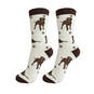 E&S Pets Chocolate Lab Novelty Crew Socks, , large image number 1